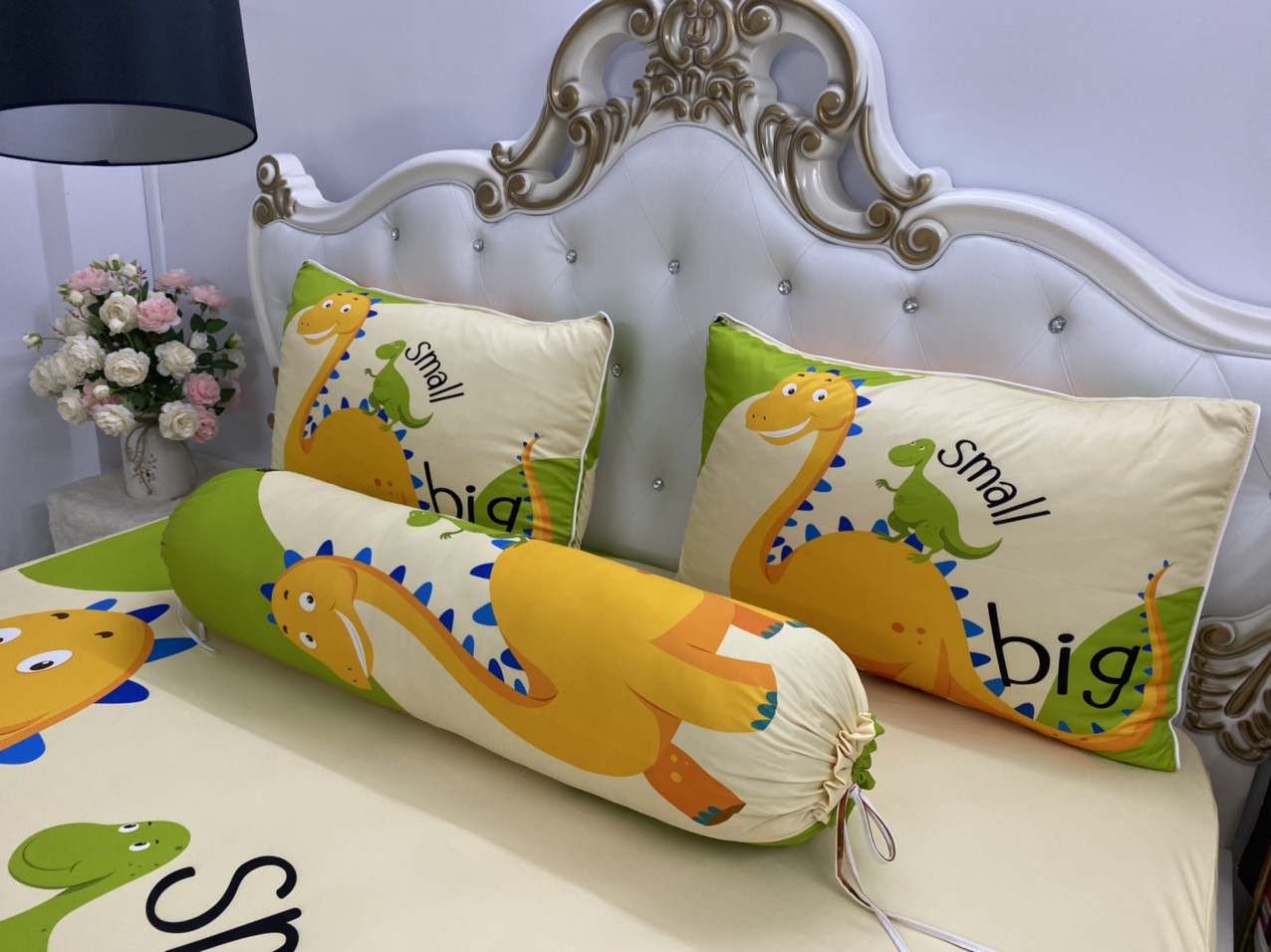Bộ Drap gối Thun gối thun Ý 5D Cao Cấp , mát lạnh, thấm hút tốt.