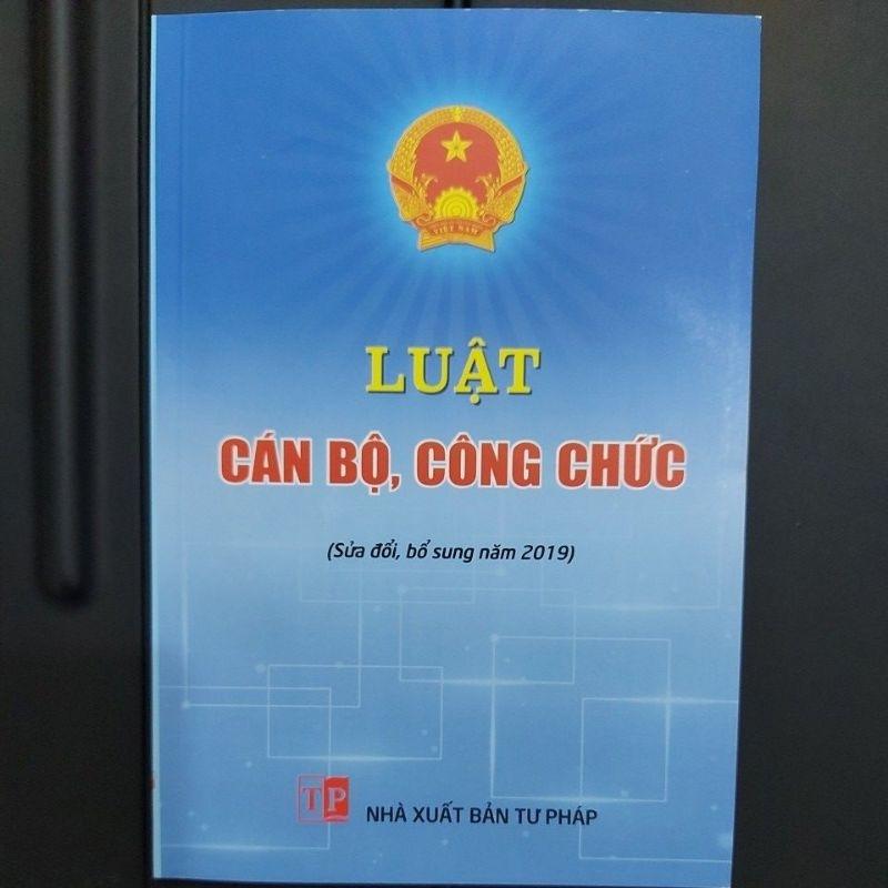 Sách - Luật cán bộ công chức