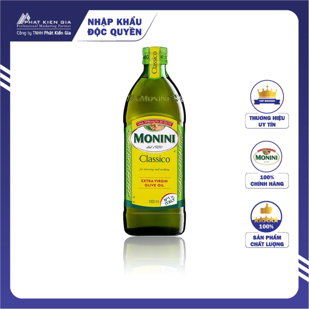 Dầu Oliu Nguyên Chất Monini Extra Virgin 1L (Italy)