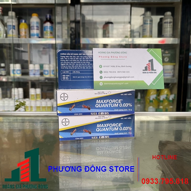 Thuốc diệt kiến và côn trùng Maxforce Quantum 0.03%-12g