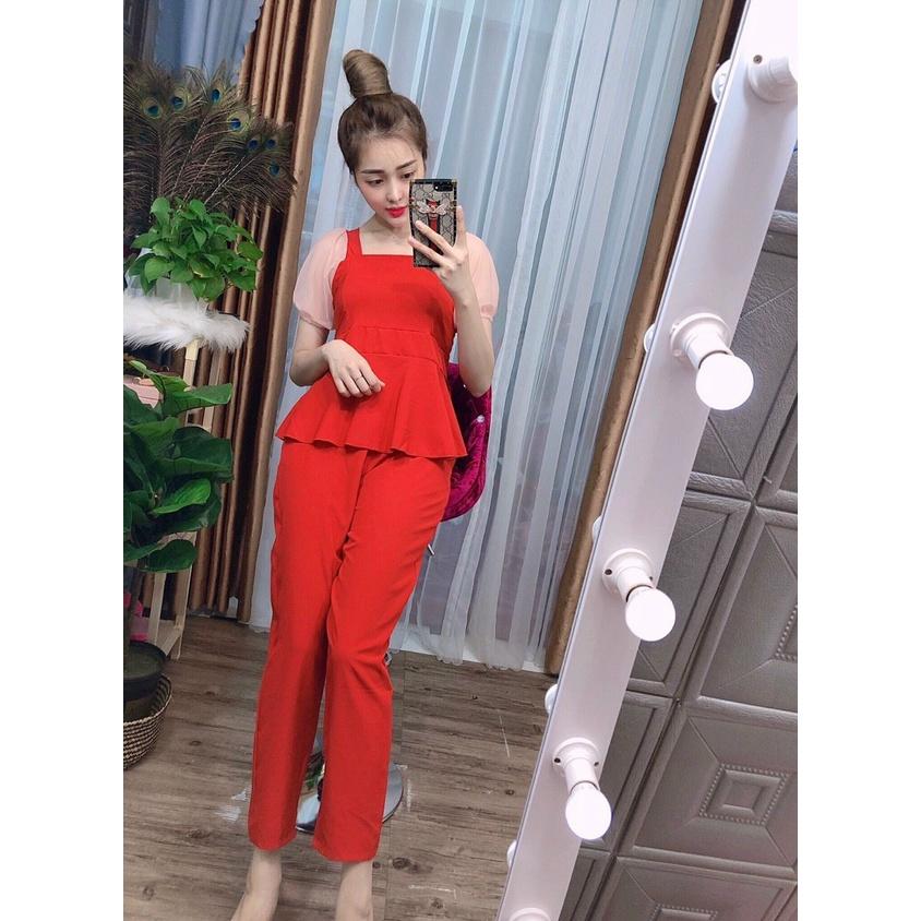 Đồ bộ nữ pijama lụa đẹp dễ thương lụa satin tay ngắn quần dài mặc nhà đồ ngủ ESHOP ST01