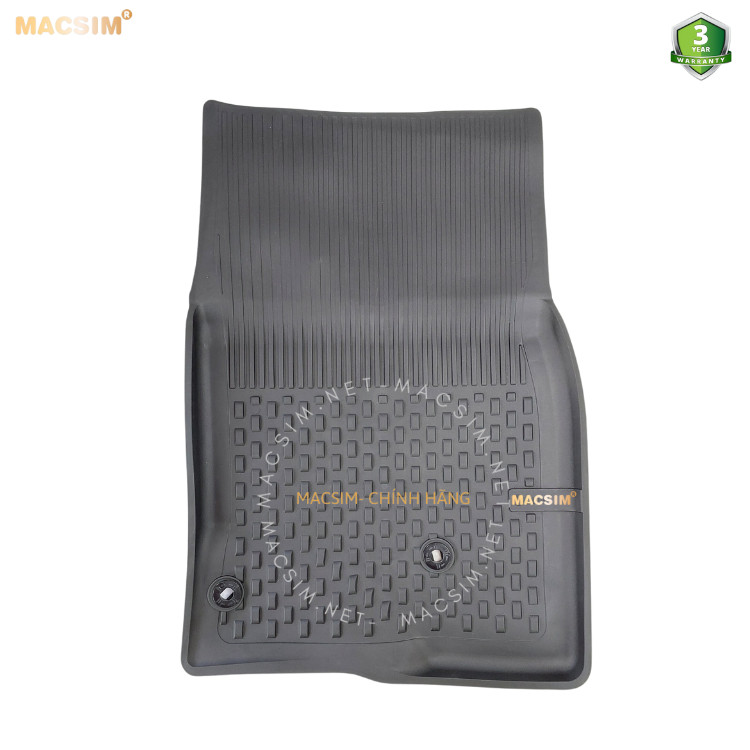 Thảm lót sàn ô tô nhựa TPE Silicon Honda Civic 2022+ Black Nhãn hiệu Macsim