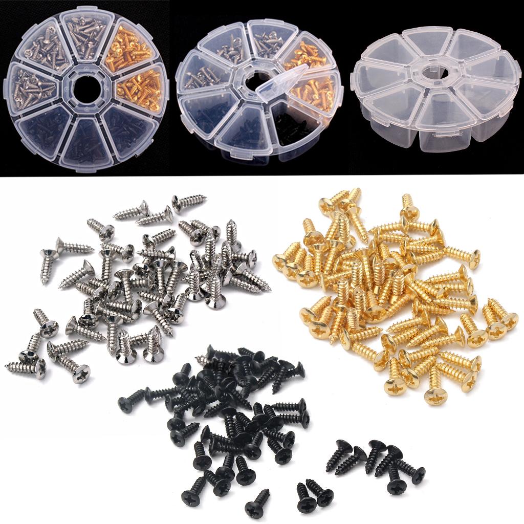 300pcs 3 Màu Đàn Guitar Pickguard Miếng Dán Mặt Sau Vân Vít cho Đàn Guitar Điện Bass 3mm