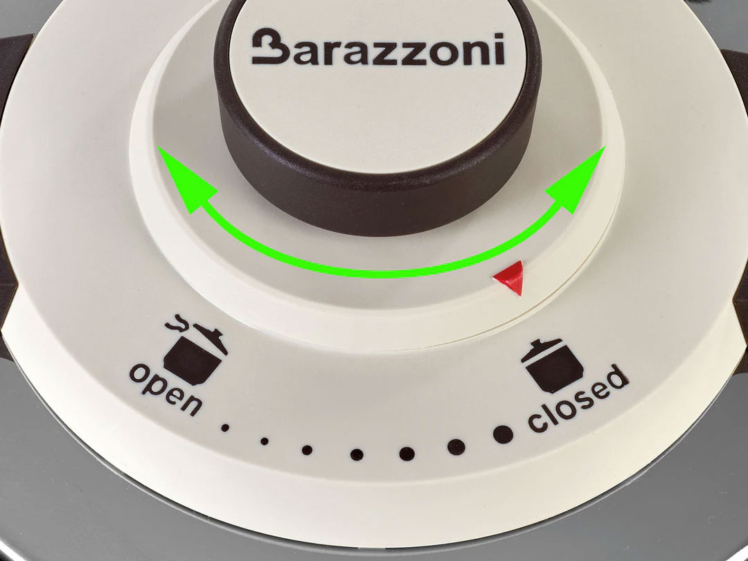 Nồi áp suất BARAZZONI FACILE DUAL SYSTEM 6 lít Hàng chính hãng