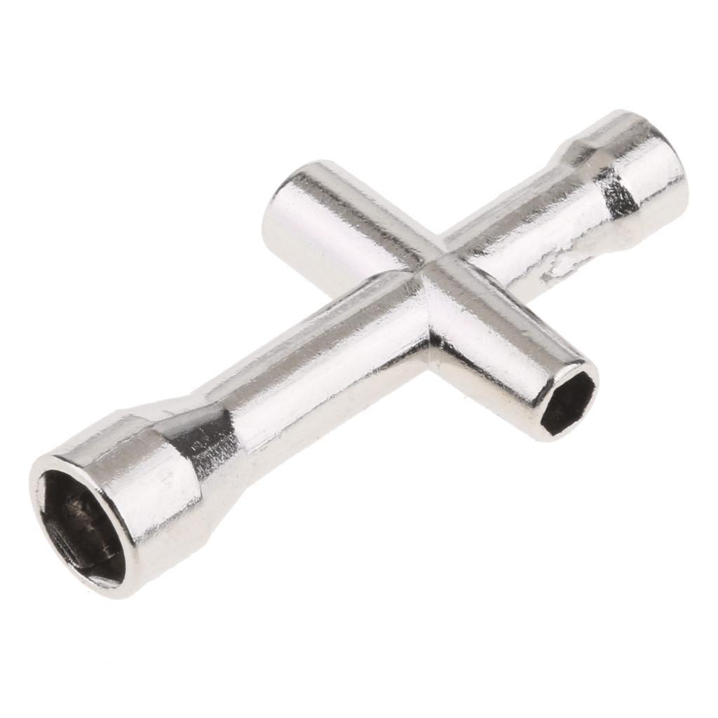 2-6pack Mini Cross Wrenches Sleeve M2/M2.5/M3/M4 Nut Maintenance Tools