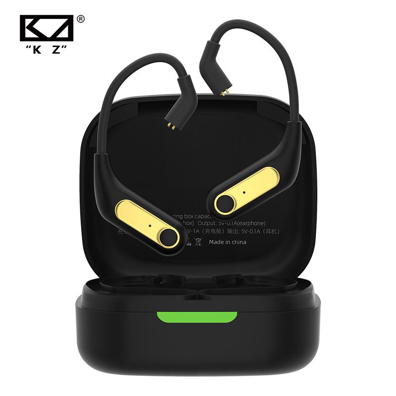KZ AZ15 Nâng cấp tai nghe không dây Tai nghe Bluetooth tương thích 5.2 Cáp không dây Móc không dây B/C đầu nối với vỏ sạc