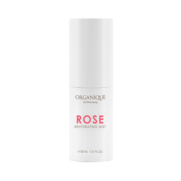 Xịt Khoáng Dưỡng Ẩm Hoa Hồng Organique Rose Rehydrate Mist (30ml) - Tặng Kèm Mút Rửa Mặt