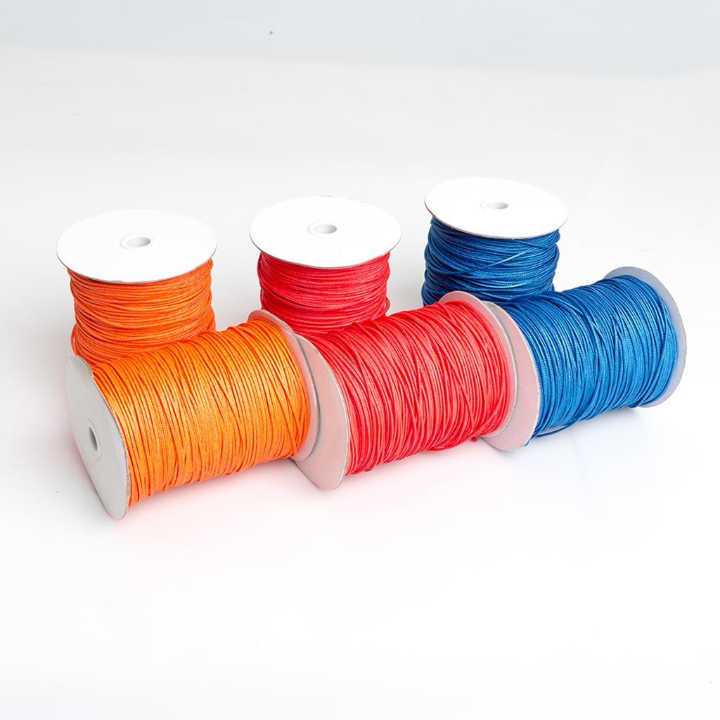 2pcs Throw Line, 49Foot UHMWPE Rope for Arborist Tree Climbing, Braided Throw Line Fishing Floating Line Rope