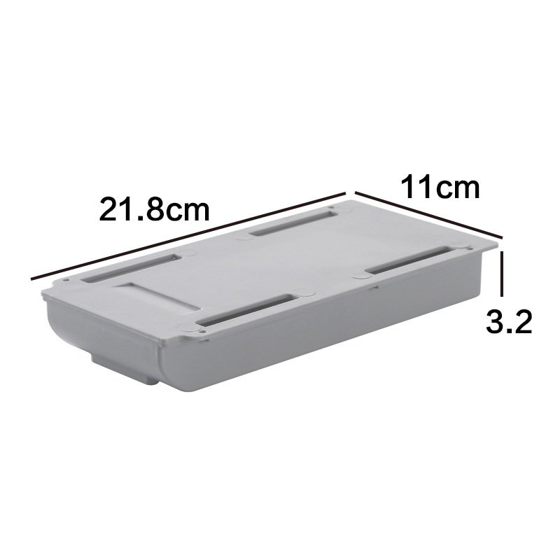 Ngăn kéo mini dán dưới bàn làm việc, hộc dán ngăn bàn cực tiện lợi, kín đáo giúp làm gọn góc PC, bàn làm việc
