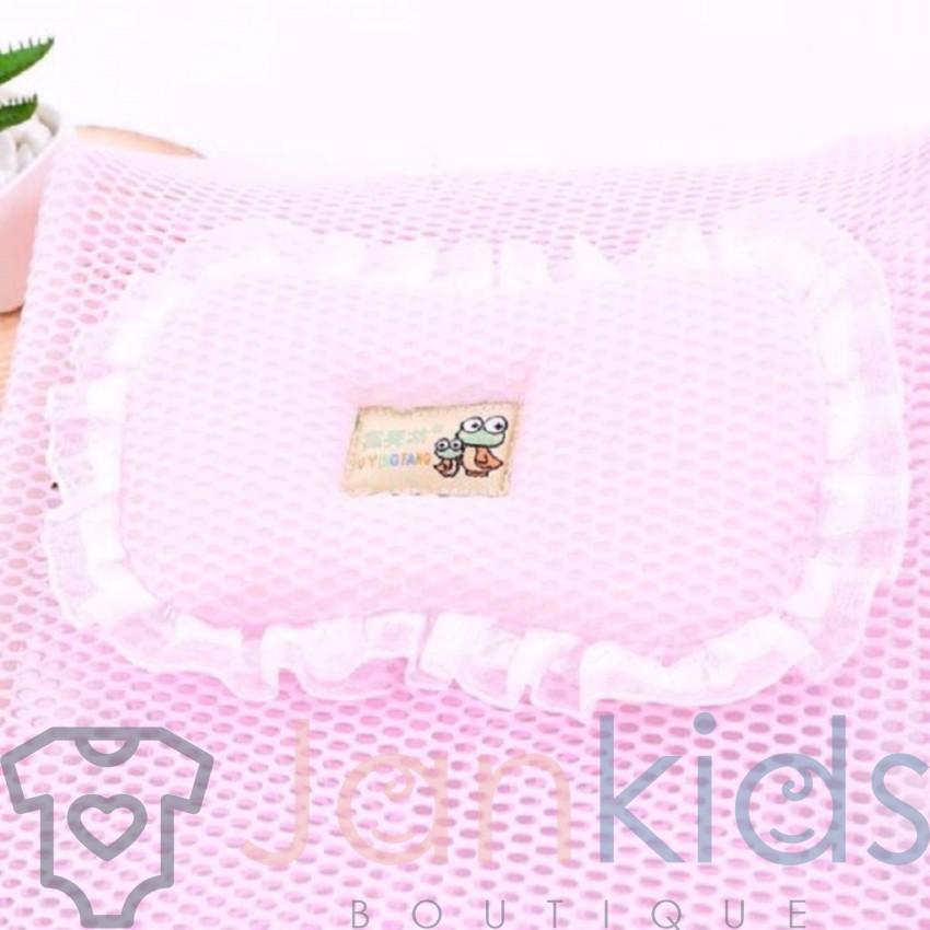Giường lưới tắm kèm gối tiện lợi cho bé