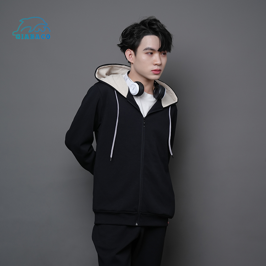 Áo Hoodie Giabaco-AHN003 có khóa séc