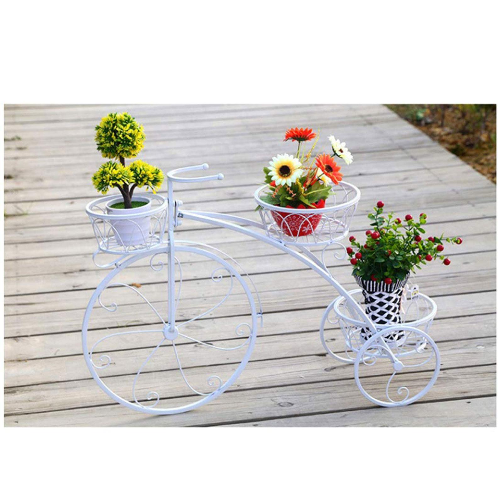 Flower Rack Flower Pot Cart Holder Multipurpose  Plant Stand for Balcony