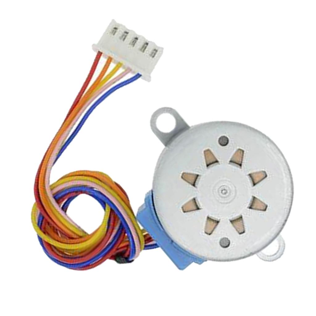 12V 4 pha 5 dòng ô tô xe máy động cơ bước/giảm tốc Động Cơ Giảm Tốc