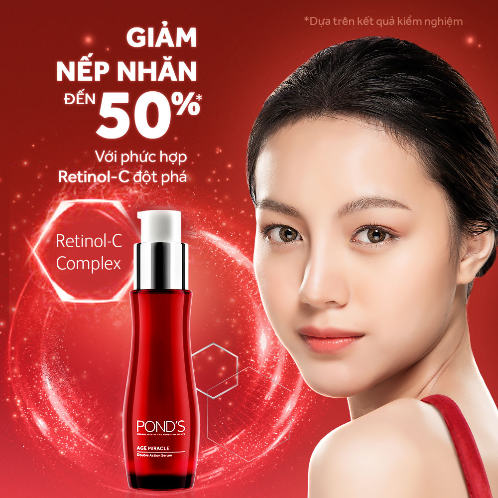 Serum Ngăn Ngừa Lão Hóa Pond'S Age Miracle Double Action