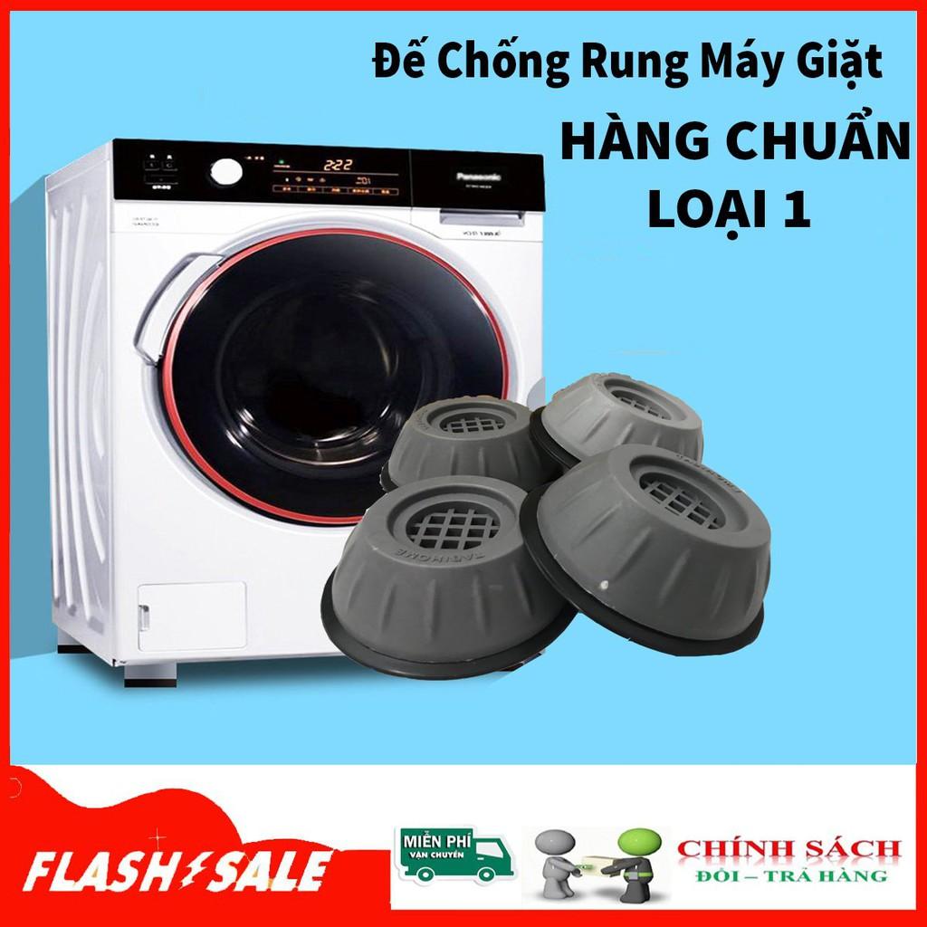 Chân máy giặt 4 miếng cao su Hút Chân Không cao cấp chống ồn chống rung