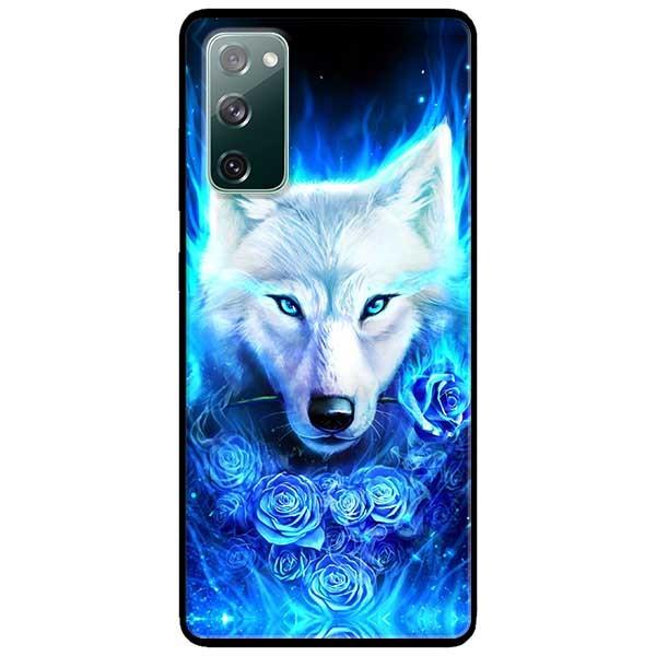 Ốp lưng dành cho Samsung A90 - Samsung S20 FE mẫu Sói Trắng