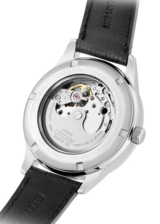 Đồng Hồ Nam Citizen Dây Da NY4050-03L - Mặt Xanh