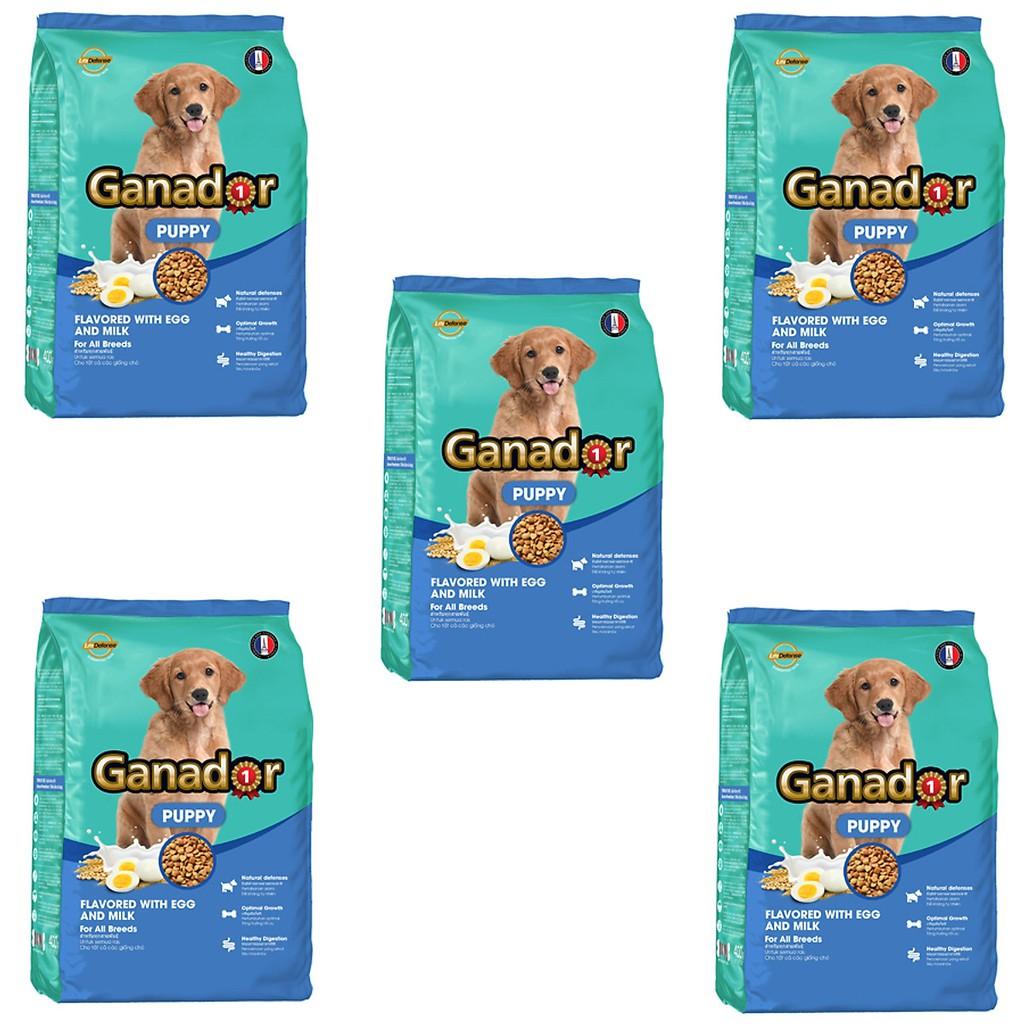Thức ăn Ganador Puppy Egg&milk 400g