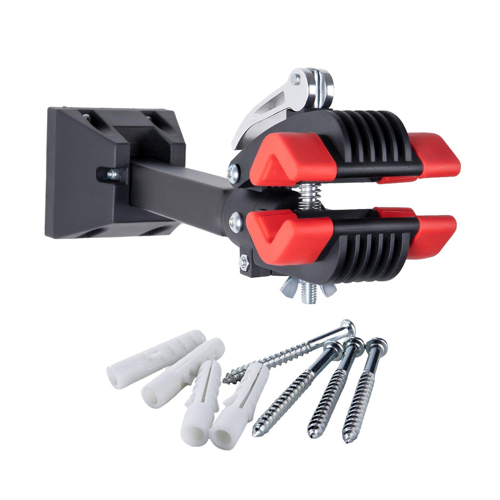 Bike Wall Mount Clamp Storage Garage Holder Hanger Steel Rack