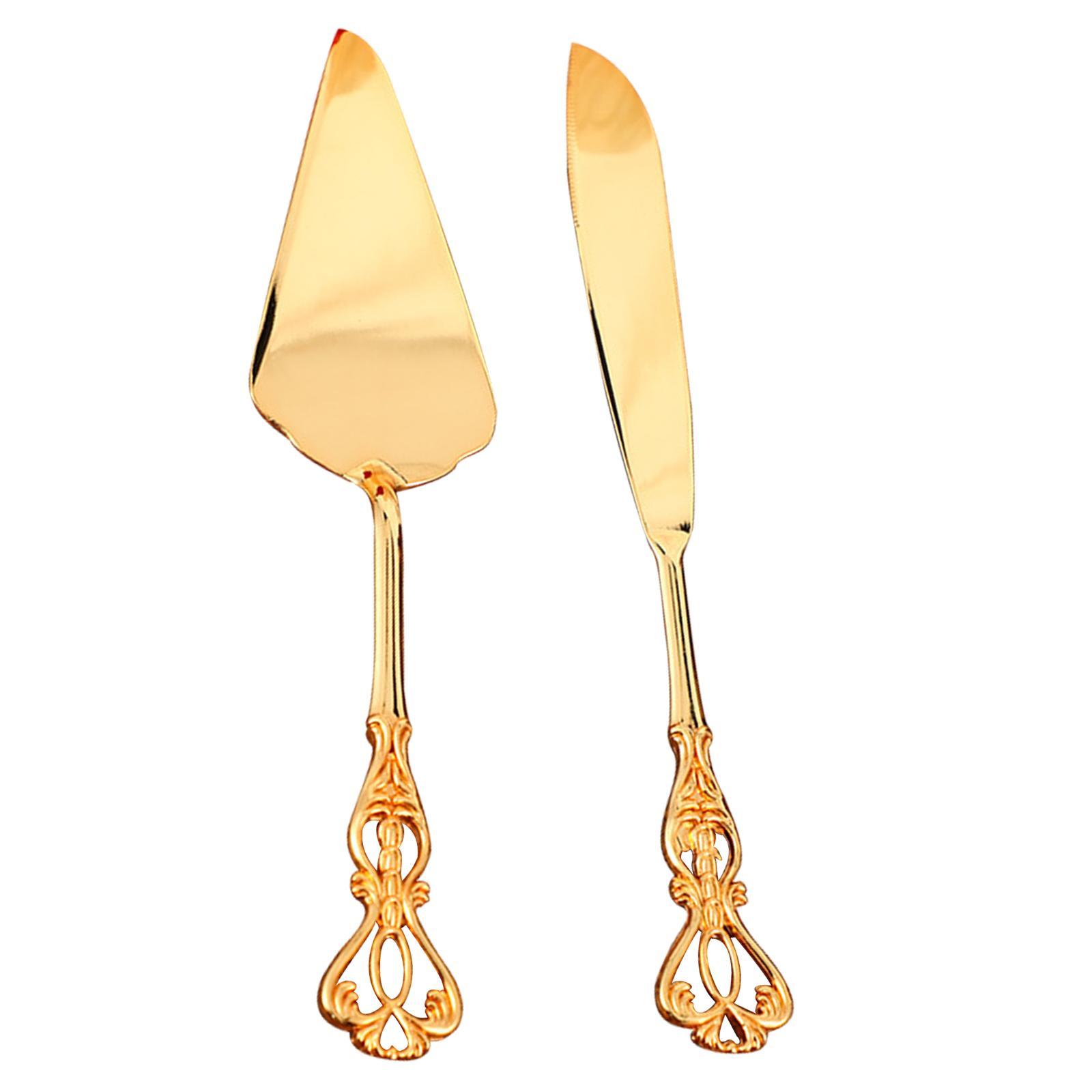 Cake Serving Set Spatula Baking Tool Cake Cutting Set for Wedding Supplies