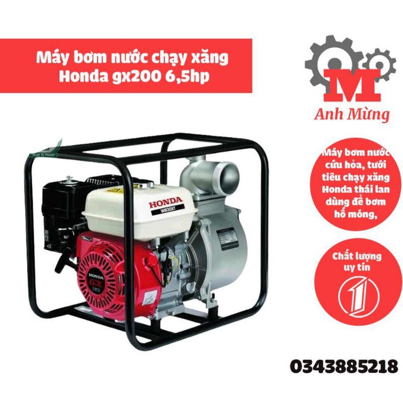 MÁY BƠM NƯỚC chạy xăng HONDA GX200 6.5HP