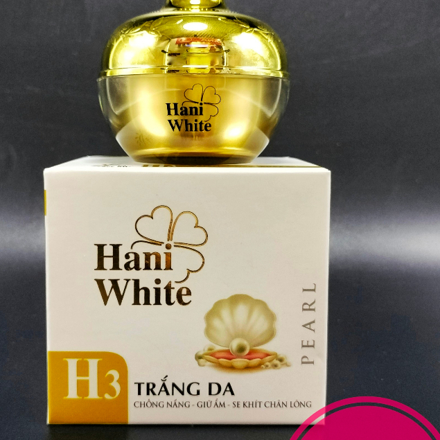 KEM HANI WHITE TRẮNG DA CHỐNG NẮNG GIỮ ẨM SE KHÍT LỖ CHÂN LÔNG