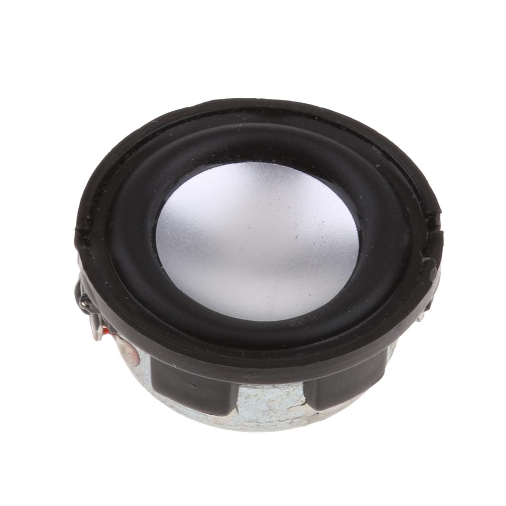 2W Mini Stereo Audio Speaker 1'' Inch Hifi Speaker 4Ohm Full-range DIY Loudspeaker Clear Sound