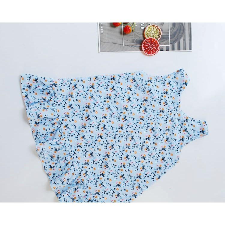 Đầm bé gái dáng A xinh -chất vải cotton lạnh mặc thoáng mát