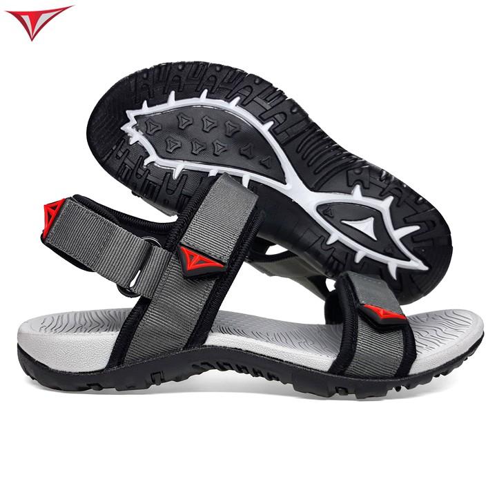 Giày Sandal Nam Việt Thủy - Quai Ngang Ghi Xám - VT016