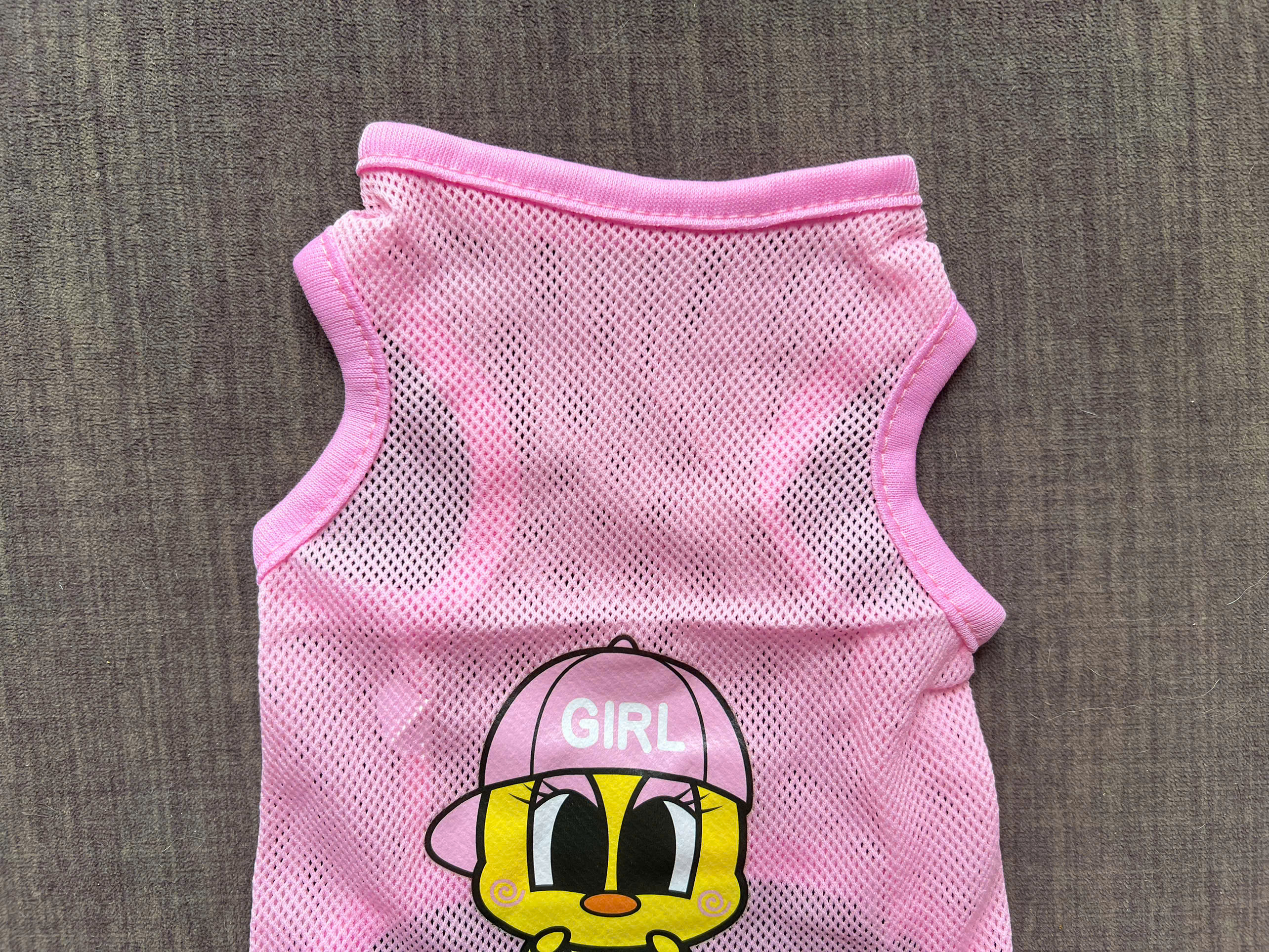 ÁO LƯỚI HỒNG MÁT MẺ TỪ 1.5-10KG CHO CHÓ MÈO