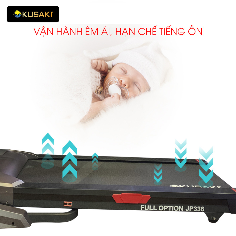 FULL OPTION JP-336 MÁY CHẠY BỘ OKUSAKI CAO CẤP