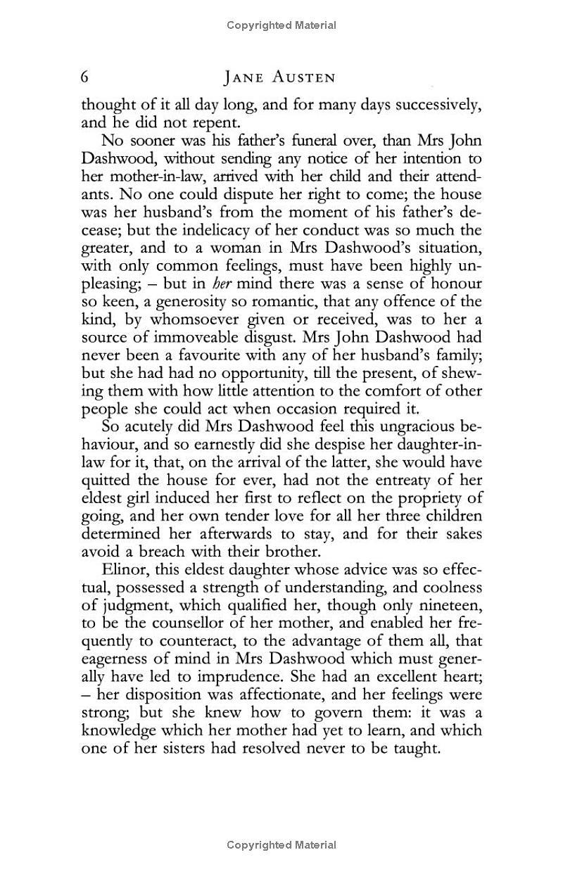 Sách ngoại văn: Sense And Sensibility - Vintage Classics A Novel