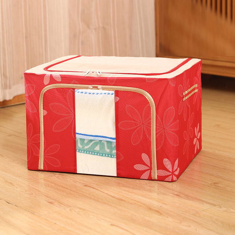 Tủ Đựng Quần Áo Khung Thép Chắc Chắn 50X40X33Cm