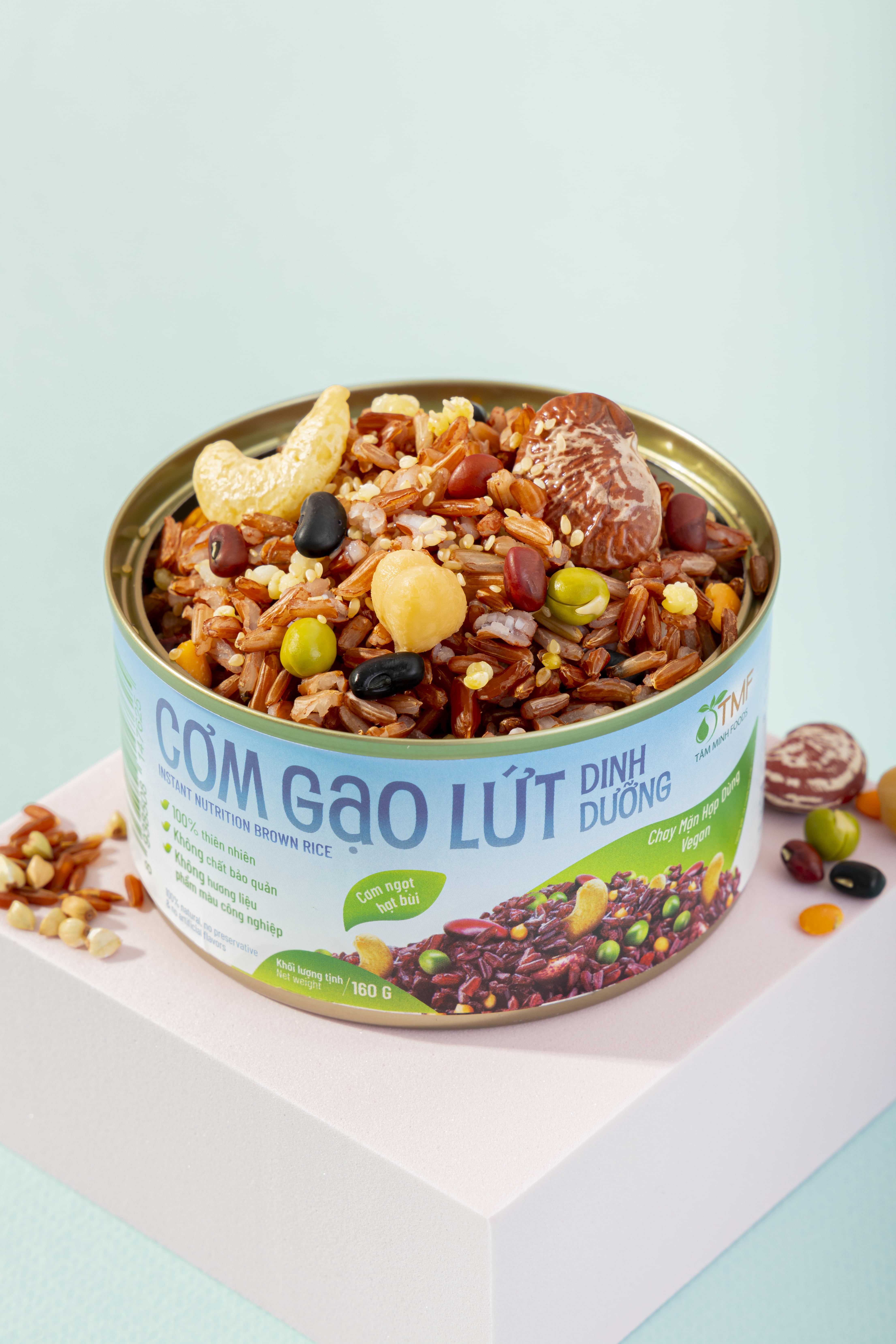 Cơm gạo lứt dinh dưỡng ăn liền TÂM MINH FOODS