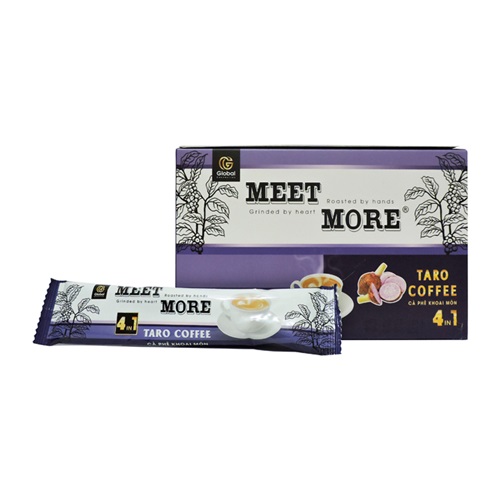 Cà phê hòa tan Taro Coffee 4in1 - Cà phê khoai môn (18g x 50 gói) – Meet More Coffee