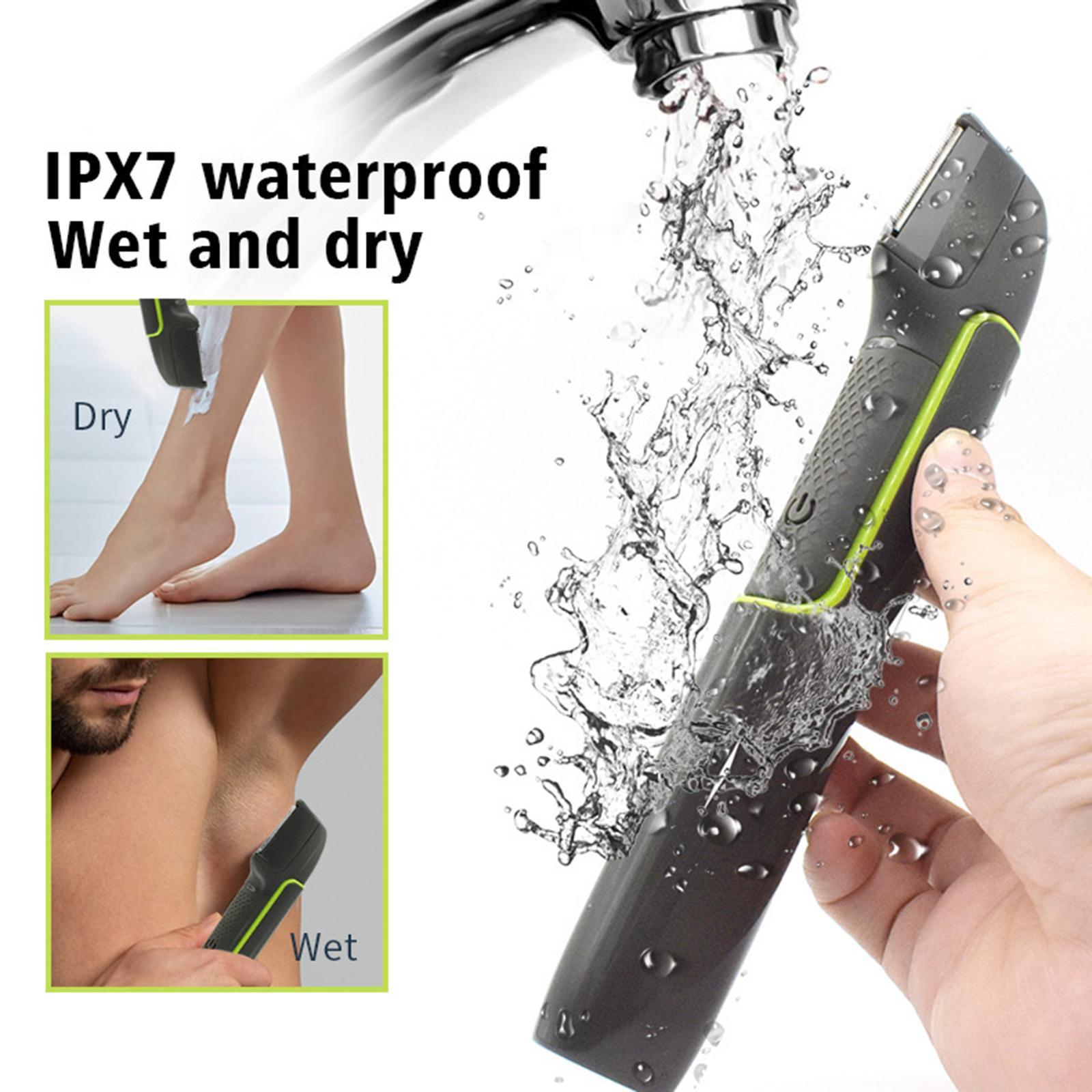 Body Shaver Hair Trimmer Electric Beard Trimmer Waterproof for Back Leg
