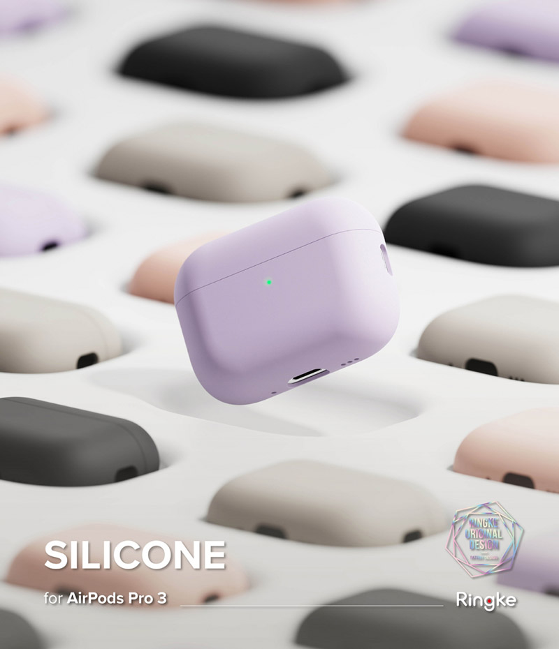 Vỏ ốp cho AirPods Pro 3 RINGKE Silicone - Hàng Chính Hãng