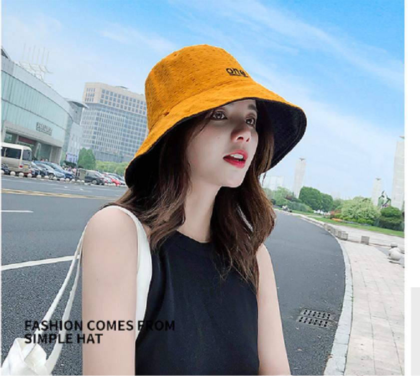Mũ chống nắng rộng vành nữ thời trang đội 2 mặt nón rộng vành chống uv cao cấp