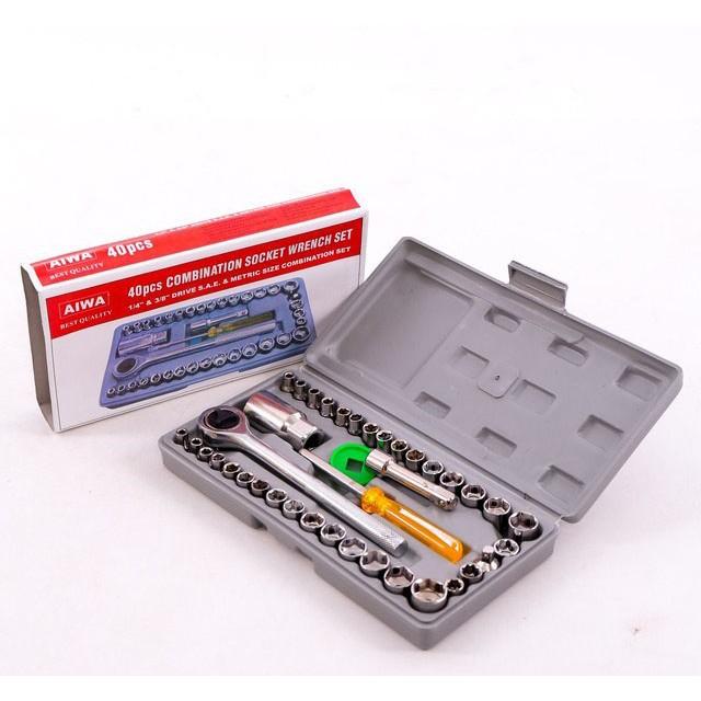 BỘ SỬA CHỮA ĐA NĂNG 40 MÓN CHO XE MÁY, Ô TÔ