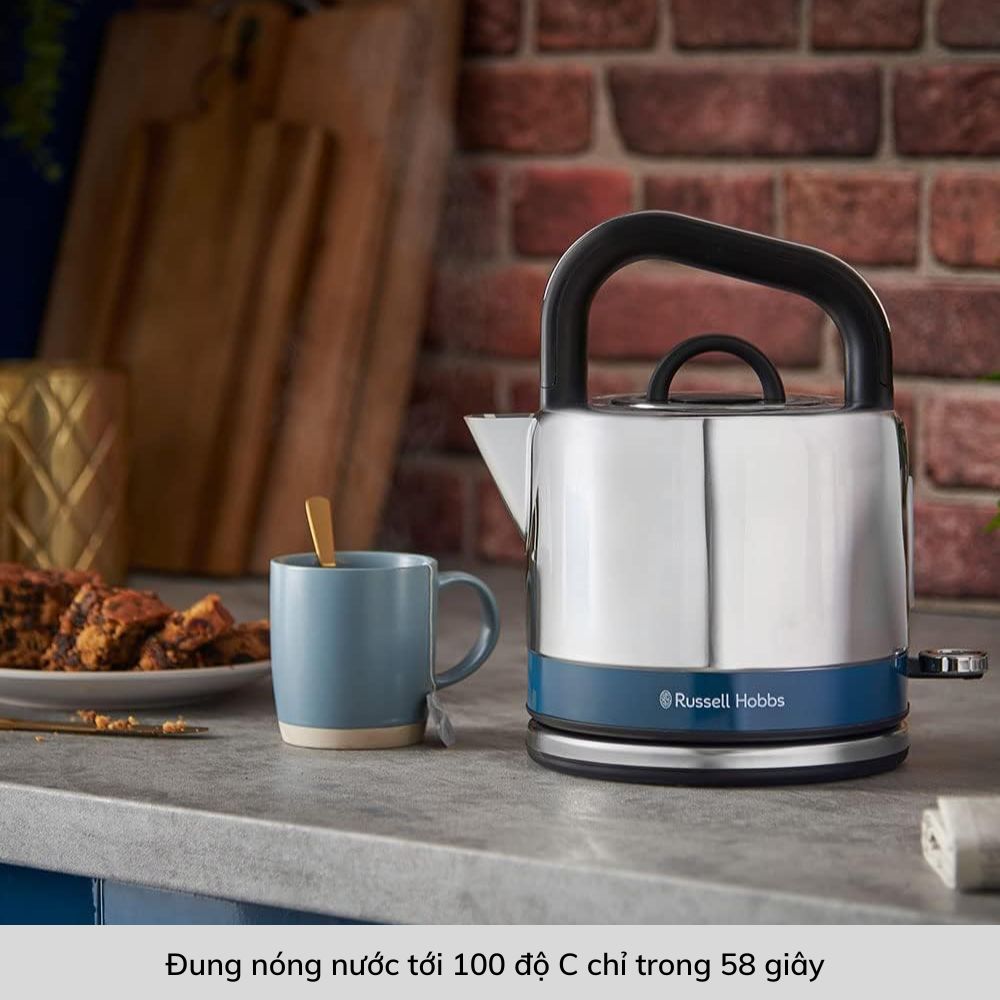 Ấm Siêu Tốc Russell Hobbs Distinctions 26421-70 Nhập Đức Hàng Chính Hãng