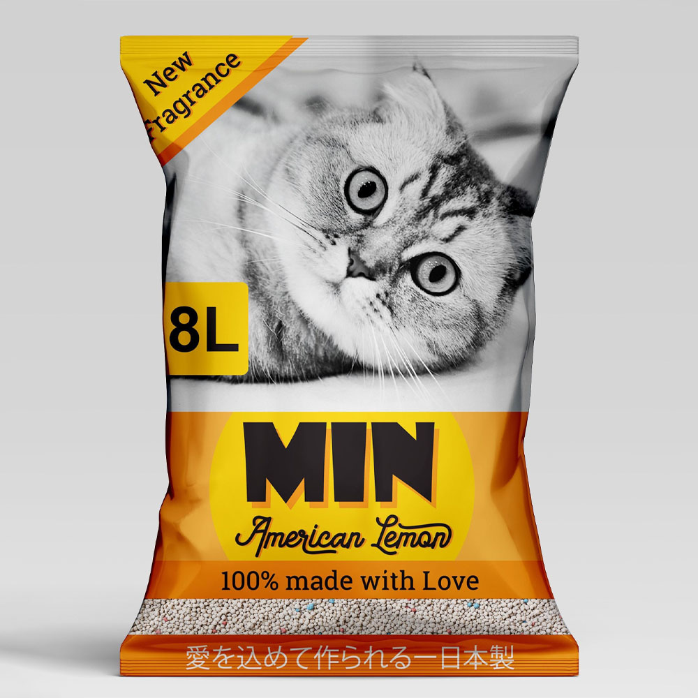 Cát Vệ Sinh Cho Mèo Khử Mùi Vón Cục Tốt Xuất Xứ Nhật Bản Cát MIN 8L
