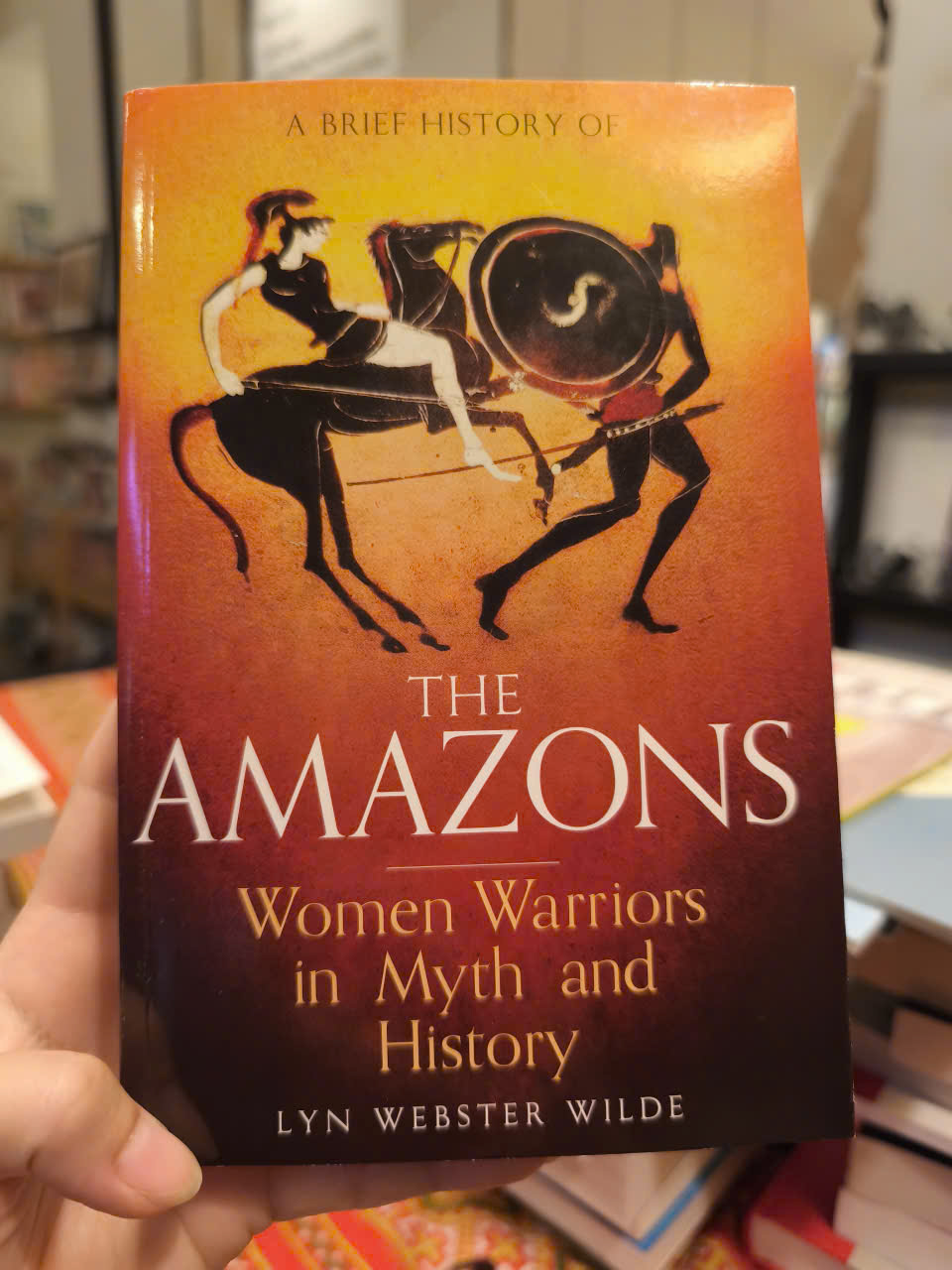 Sách - A Brief History of The Amazons by Lyn Webster Wilde | History Nonfiction English Book