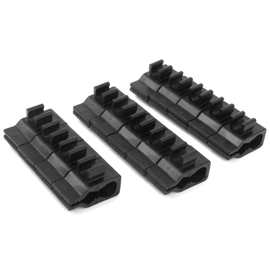 Black 14PC Golf Club Organizers Putter Bag Clip Holder Iron Driver Protector