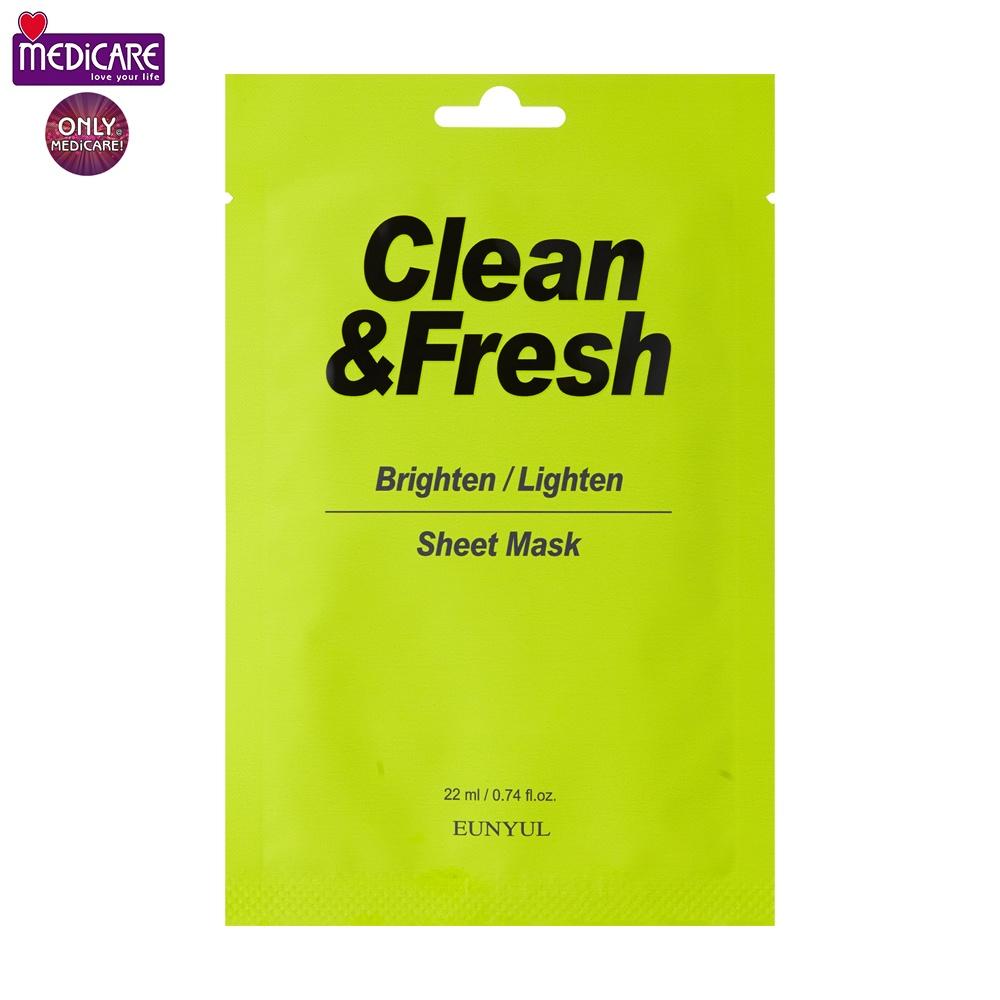0128083 Mặt nạ CLEAN & FRESH sáng da/nhẹ dịu