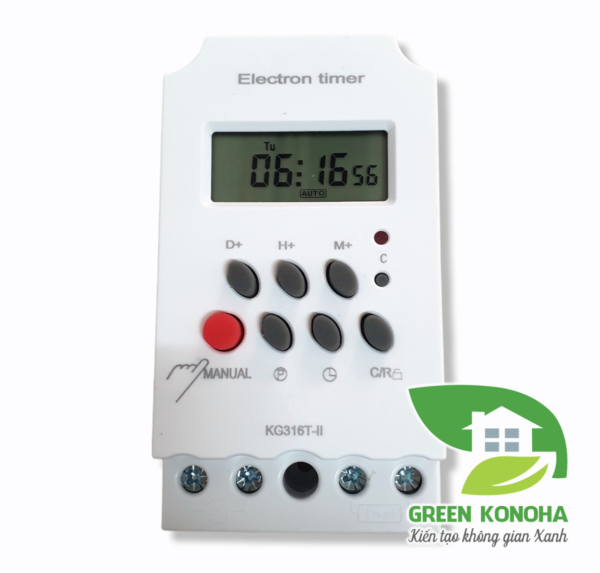 Công tắc hẹn giờ KG316T-II GREEN KONOHA