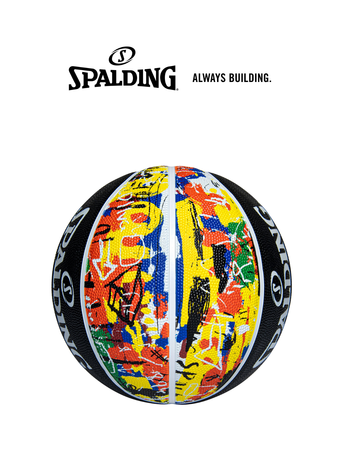 Bóng rổ Spalding Rainbow Graffiti Size 7
