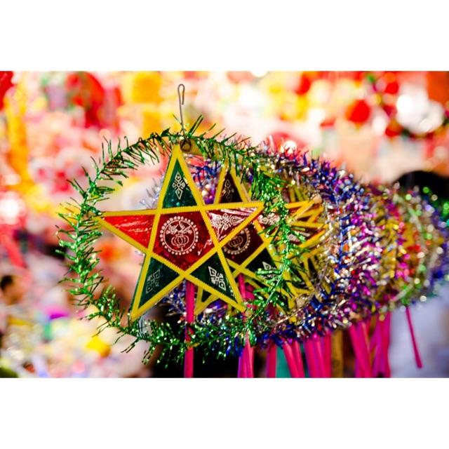 100 cái đèn trung thu ngôi sao truyền thống size 25cm