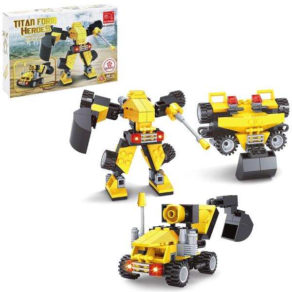 Đồ Chơi Lắp Ráp Robot Biến Hình - KeYiXing 25830-1 (82 Mảnh Ghép)