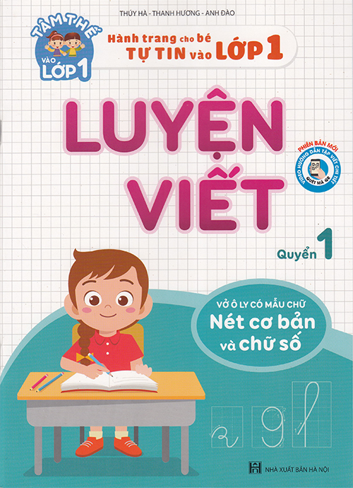 Sách - Luyện viết quyển 1 (Hành trang cho bé tự tin vào lớp 1)