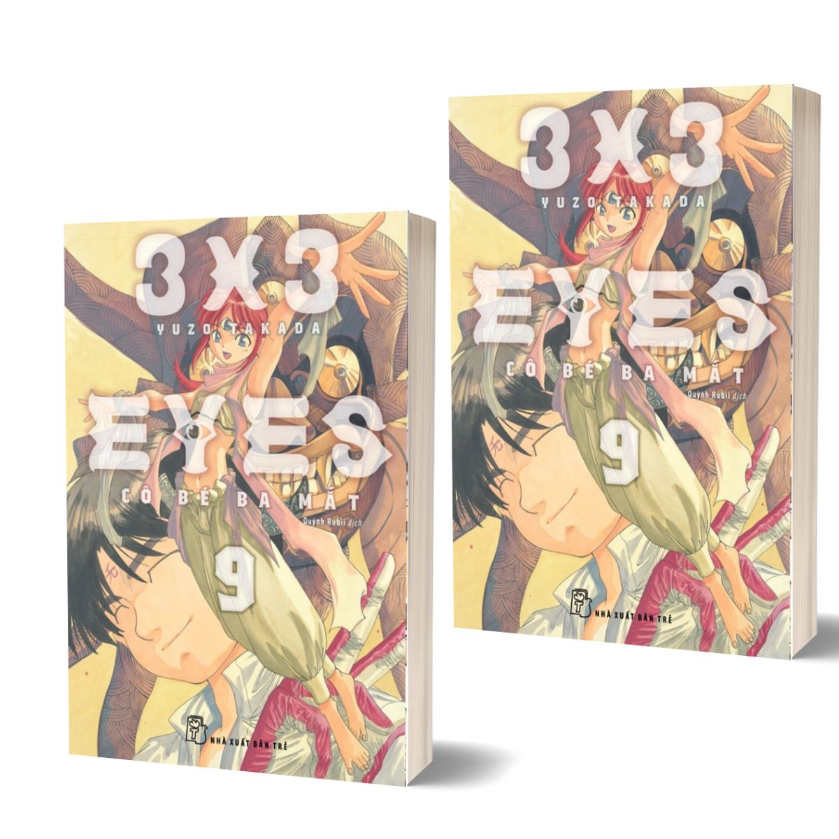 3x3 Eyes - Cô Bé Ba Mắt - Tập 9 - Tặng Kèm Card Giấy - Yuzo Takada, Trẻ